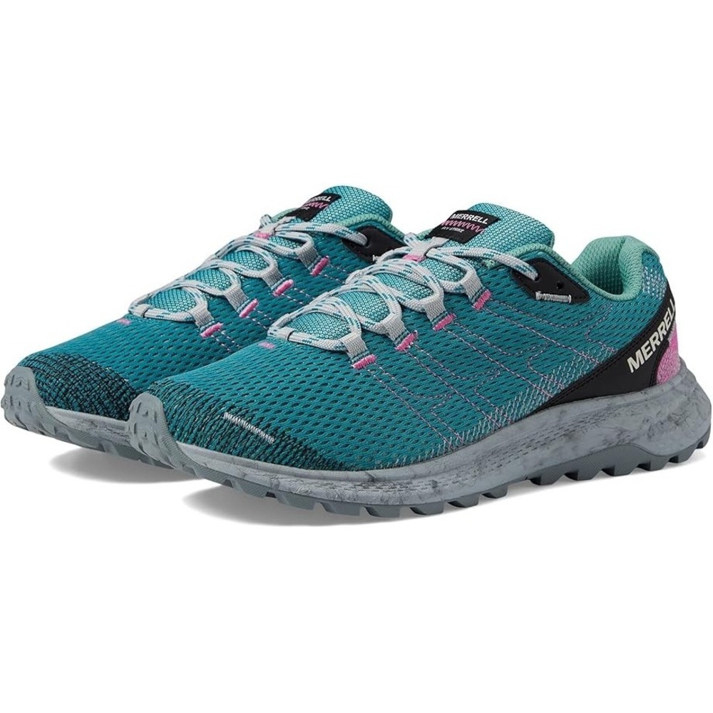Merrell® (Women's 10.5 M) Fly Strike™ Trail Running Shoes in Lake/Jade